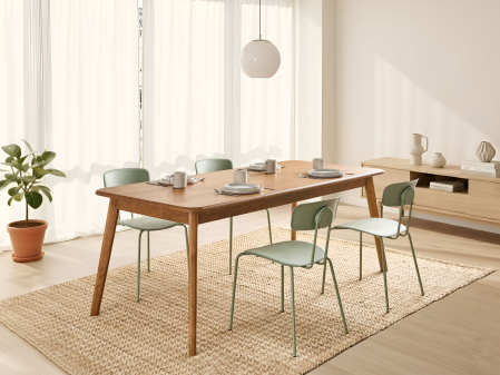 Mese - Masă de dining KEHO Stejar închis 200 cm 90 cm