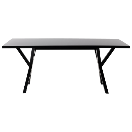 Dining table LISALA Black 180 cm 100 cm [3]