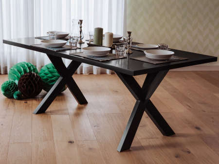 Tables - Dining table LISALA Black 180 cm 100 cm