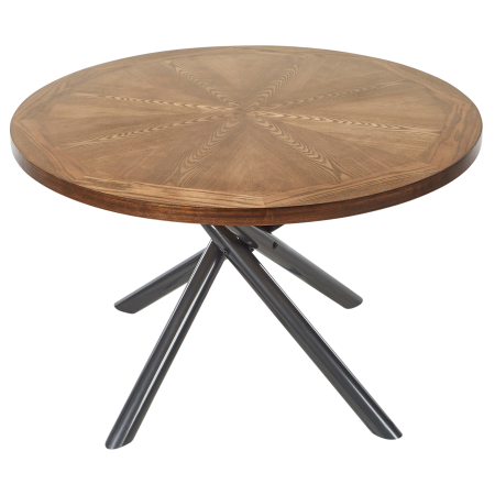 Dining table LORENZO Ash brown 120 cm 120 cm [3]