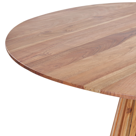 Masă de dining MESILLA Maro 120 cm 120 cm Lemn de acacia [3]