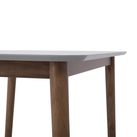 Masă de dining MODESTO Gri 118 cm 77 cm Lemn [6]