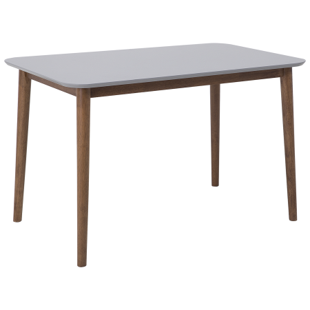 Masă de dining MODESTO Gri 118 cm 77 cm Lemn [1]