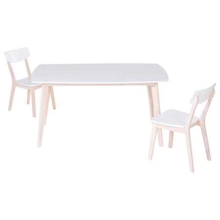 Dining table SANTOS White 150 cm 90 cm [5]