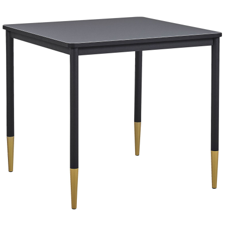 Dining table SHALFORD Black 80 cm 80 cm [1]