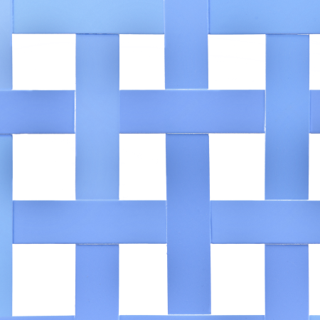 Masă de grădină ALBINIA 70 cm 70 cm Metal Albastru [5]