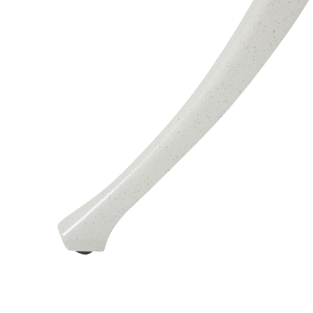 ANCONA garden table 90 cm 90 cm Metal Off-white [5]