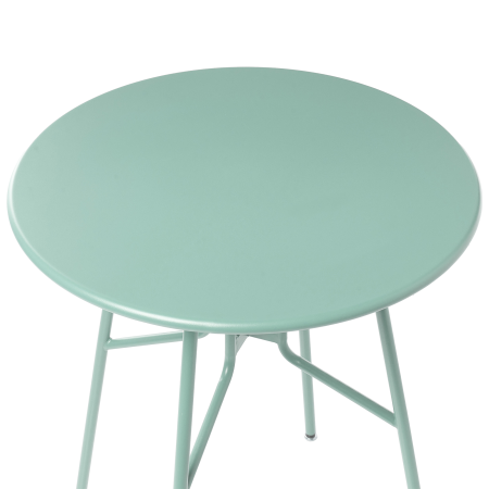 Masă de grădină TALTAL 64 cm 64 cm Metal Verde deschis [4]