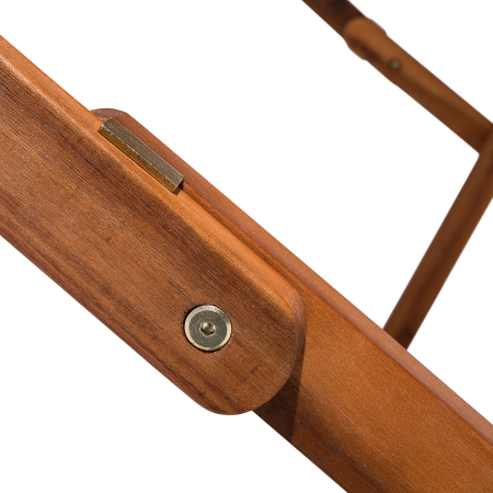 Masă dining de exterior CENTO 140 cm 75 cm Lemn de acacia Maro [9]