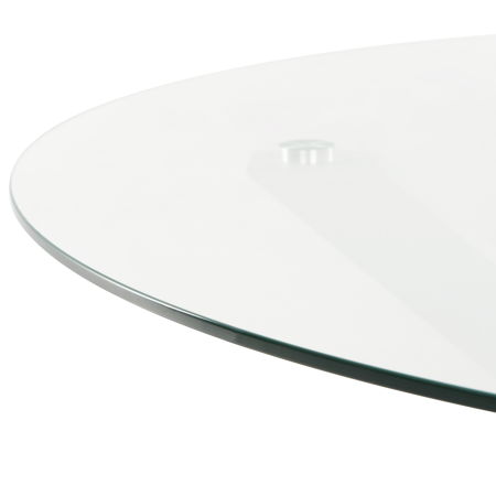 MALETTO outdoor dining table 120 cm 120 cm Glass White [4]