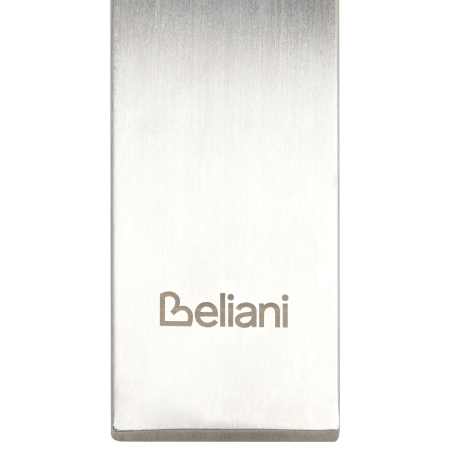 Masă dining de exterior MALETTO 120 cm 120 cm Sticlă Argintiu [5]