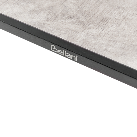 Masă dining de exterior SOVARETO 180 cm 90 cm aspect lemnos Gri deschis [6]