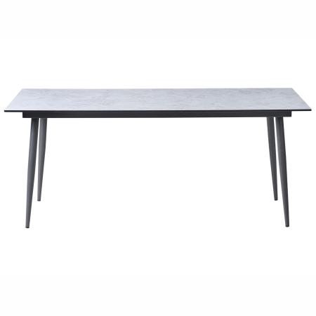 Masă dining de exterior TOLENTINO 180 cm 90 cm efect de piatră Gri deschis [3]