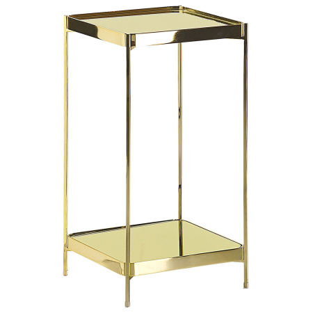 ALSEA Side Table Tempered Glass Gold [1]