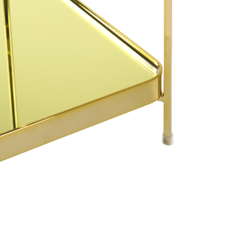 ALSEA Side Table Tempered Glass Gold [5]