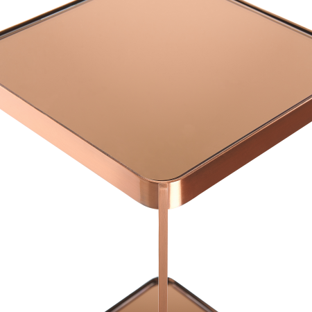 ALSEA Side Table Tempered Glass Copper [4]