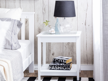 Mese - Masă laterală ATTU Alb