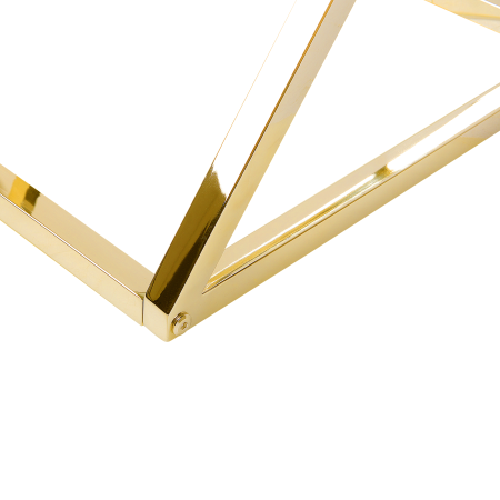 Masă laterală BEVERLY Sticlă Auriu [5]