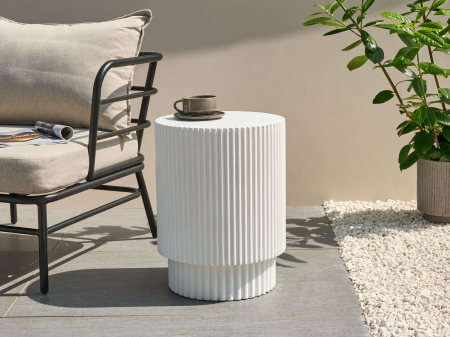 Mese - Masă laterală BICCARI Alb