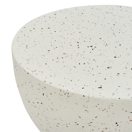 Masă laterală CAORIA Terrazzo alb [3]