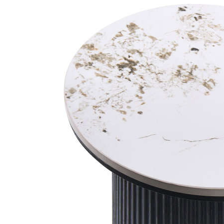 Masă laterală DORA Ceramică Negru [3]