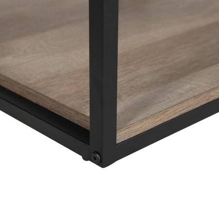 Masă laterală FORRES Maro/Negru [6]