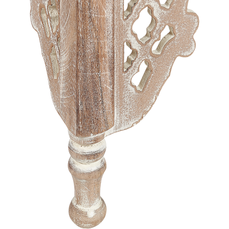 Masă laterală KADMA Lemn de mango Maro deschis [5]