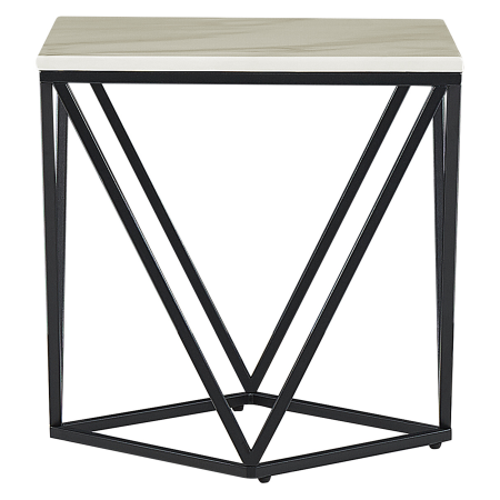 MALIBU Side table Marble/Black [3]