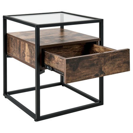 Side table MAUK Dark brown [3]