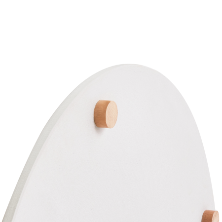 Side table NADINE Ceramic Black with storage [5]