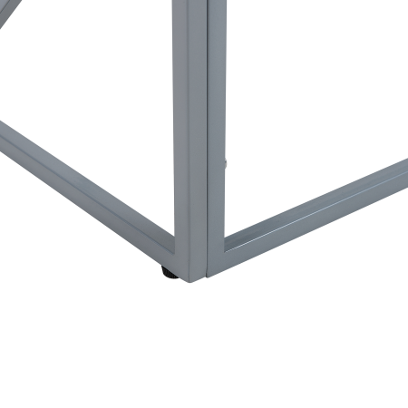 Side Table ORLAND Glass Silver [5]