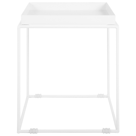 SAXON Side Table Metal White [3]