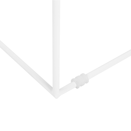 SAXON Side Table Metal White [5]