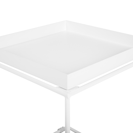 SAXON Side Table Metal White [4]