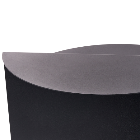 Masă laterală TAGGART Metal Negru [4]