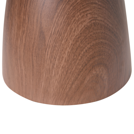 WALLIS Side Table Tempered Glass Brown/Black [4]