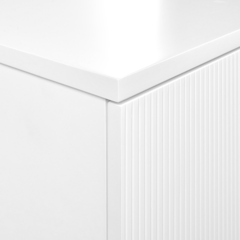 Wall Mounted Washbasin Cover ALZIRA 60 cm White [8]