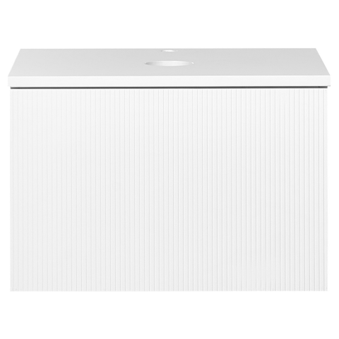 Wall Mounted Washbasin Cover ALZIRA 60 cm White [3]