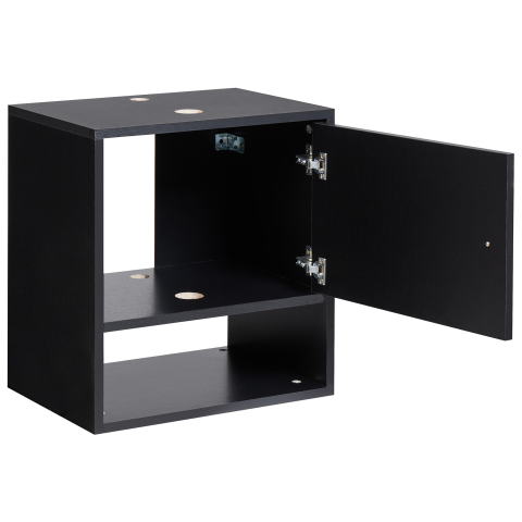 Mască pentru lavoar de perete LIMERIA 45 cm Negru [3]