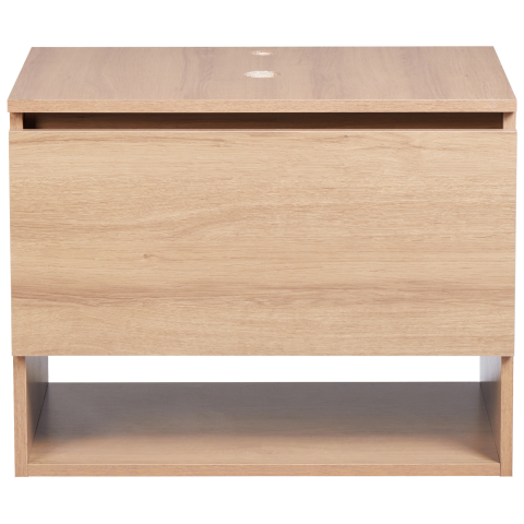 Mască pentru lavoar de perete NATAL 60 cm Maro deschis [4]