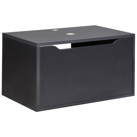 Wall-mounted washbasin cover PETROLINA 60 cm Black [1]