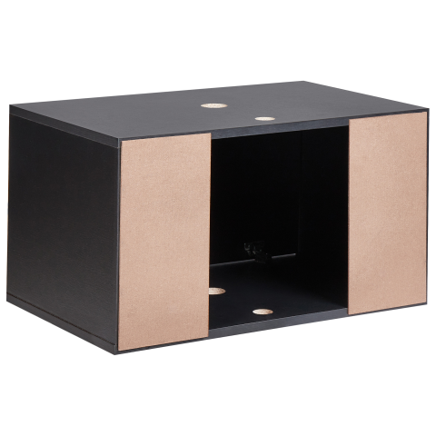 Wall-mounted washbasin cover PETROLINA 60 cm Black [5]