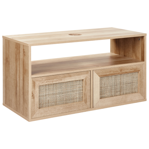 ROSELL wall-mounted washbasin cover 86 cm Light brown [1]