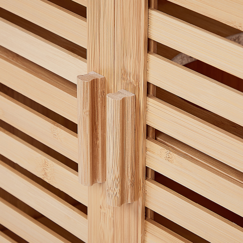 Washbasin cover MISSOULA Bamboo wood 60 cm Light brown [6]