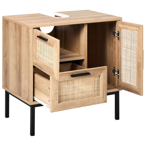 ROSELL washbasin cover 60 cm Light brown [3]