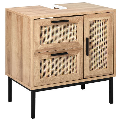 ROSELL washbasin cover 60 cm Light brown [1]