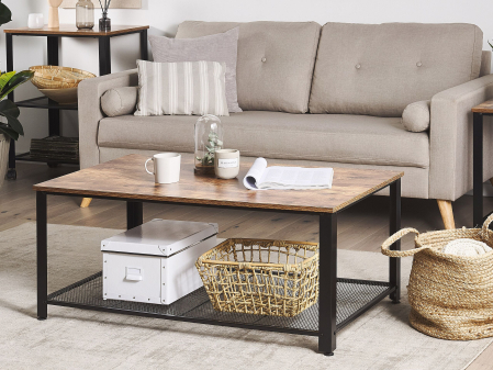 Masă de cafea - ASTON Coffee Table Brown/Black