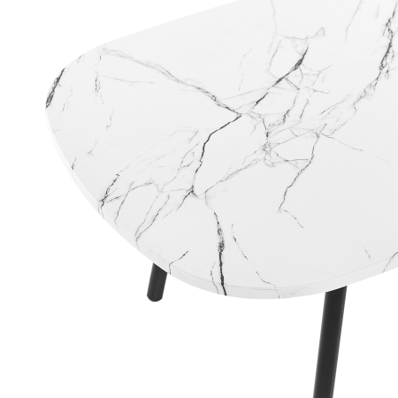 Coffee table BIDDLE Marble white [4]