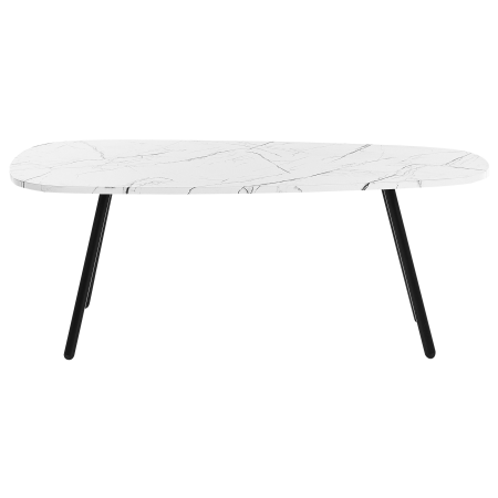 Coffee table BIDDLE Marble white [3]