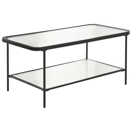 Măsuță de cafea BLAIR Sticlă securizată Negru [1]